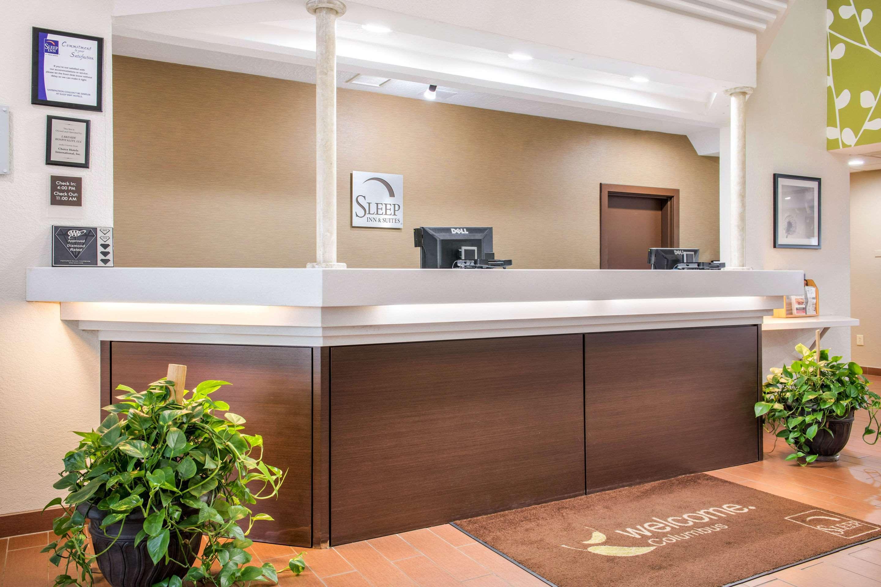 Sleep Inn & Suites Columbus Esterno foto